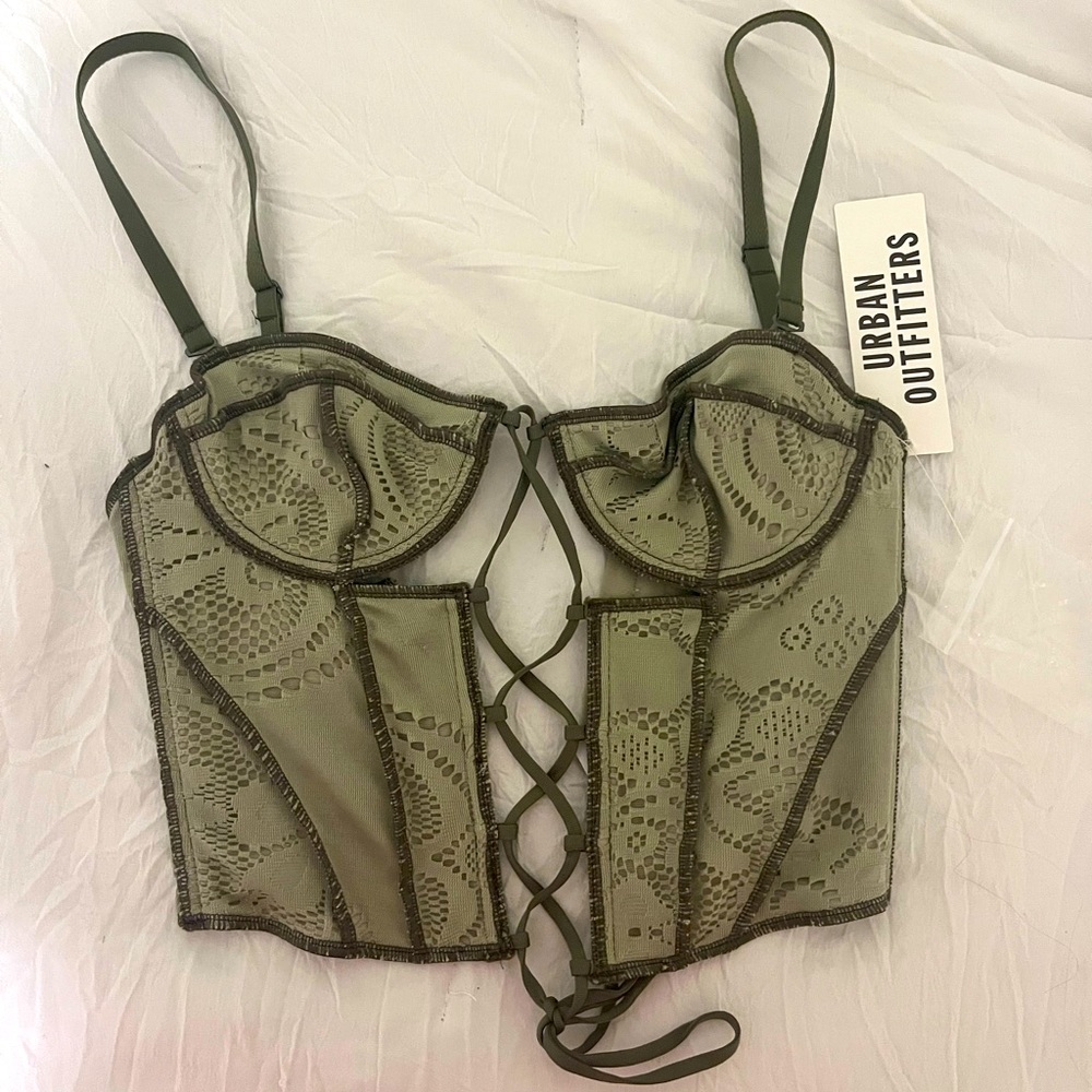 UO Green Corset
